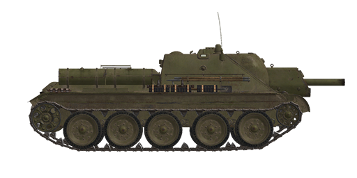 SU-122 UZTM (1943)